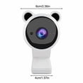thumbnail image 1 of USB Webcam Online Chatting Desktop PC Web Tops Pants Set Christmas Camera 1080P Driver Free Laptop Camera for Live Streaming, White, 1 of 1