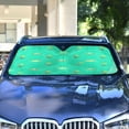 thumbnail image 4 of ALAZA Golf Balls Windshield Sun Shade Car Foldable Sun Visor Block UV Rays Protector 57"x31.5", 4 of 8
