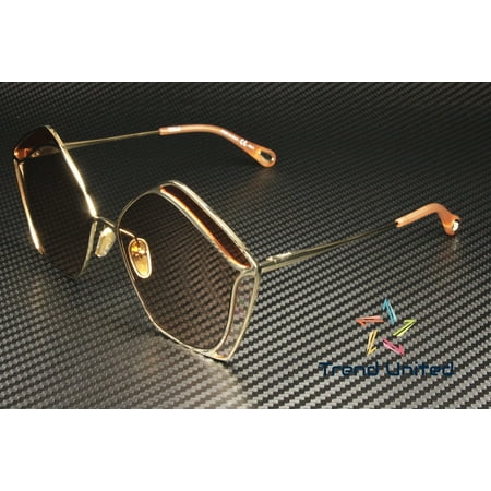 CHLOE CH0026S 003 Round Gold Shiny Pink 59 mm Women's Sunglasses