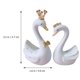 thumbnail image 5 of 1 par de cisnes de moda para tarta de cumpleaños, decoración romántica para boda, decoración de coche, 5 of 7