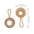 thumbnail image 2 of SHOWERORO 2Pcs Tea Striner Creative Shape for Tea Drinking Tool, 2 of 6