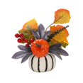 thumbnail image 2 of Calabaza de espuma artificial BLESIY adorno de escritorio de calabaza decoración de Otoño Estilo C, 2 of 8