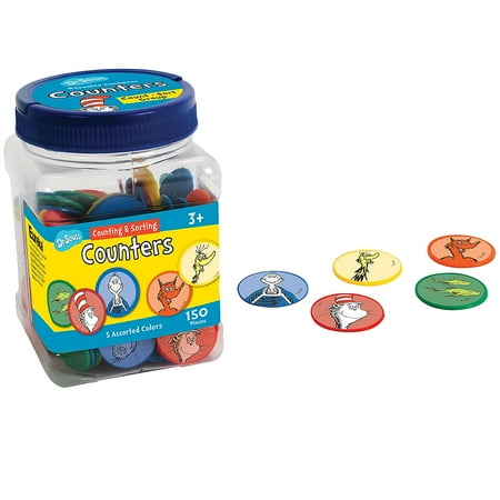 UPC: 0073168468036 | Eureka® Dr. Seuss™ Counting and Sorting Chips With Storage Tub