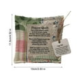 thumbnail image 6 of Prayer Quilt with Cross Inside, Pocket Prayer Quilt Squares with Wooden Cross Inside, Vintage Handmade Colorful Sew, Lightweight & Beautiful Gifts for Christians and Familiy, 6 of 6