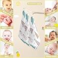 thumbnail image 3 of Dreamtimes 5 PCS Christmas Trees and Snowflakess Baby Muslin Washcloths, Face Towel Burp Cloths Ultrasoft Absorbent Cotton Bath Wipes Towels for Newborn Boys Girls, 3 of 7