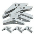 thumbnail image 5 of HERFIER 12pcs Toggle Bolt Anchor Toggle Wing Bolt Anchor Drywall Hanging Fixings For Heavy Items 2.16x0.67x0.63in, 5 of 8
