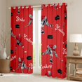thumbnail image 2 of Homewish Eat Sleep Hockey Blackout Curtains Set of 2 (52x84 Each) for Boys, Cartoon Sports Theme Window Curtains, Teen Boy Child Curtains and Drapes, Curtains and Drapes Decor, 2 of 6