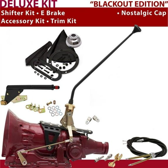 American Shifter PG Shifter Kit Black 16 in. E Brake Cable Clevis Trim Kit for DBC3F