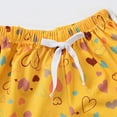 thumbnail image 4 of Gyratedream Baby Girls Running Athletic Cotton Shorts Kids Workout Fashion Summer Beach Sports Shorts Pants Casual Pants, 4 of 6