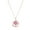 Planet Pink, variant on Mysterious Planets Meteors Pendant Ocean Blue & Orange Red May Luck with You