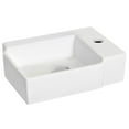 thumbnail image 5 of Imaginations Américaines 16.25-po. W Vessel Set Blanc, 5 of 5