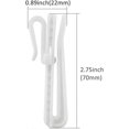 thumbnail image 2 of 7cm Curtain Hook Liftable Curtain Hook Rail Fixing Accessories Curtain Accessories 8 PCS, 2 of 5