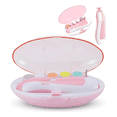 thumbnail image 1 of Cortaúñas Para Bebe Eléctrico Con Luz Led Modelo Rosa, 1 of 4