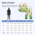 thumbnail image 4 of Balery Plants and Insects Pattern Pajama Sets for Men Long Sleeve 2 Piece Sleepwear Loungewear Sets Soft PJ's with Pockets Long Sleeve Comfy Pj Sets-Medium, 4 of 7
