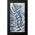 thumbnail image 2 of Miller, Melonie 14x24 Black Modern Framed Museum Art Print Titled - Sea Nature in Blue II, 2 of 5