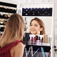thumbnail image 4 of Bingirl Swivel Jewelry Armoire with Full Length Mirror, 4 of 6