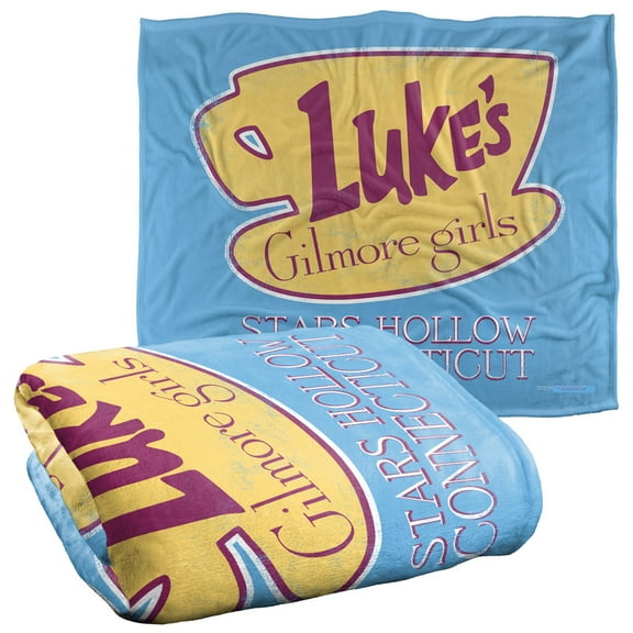 Gilmore Girls Lukes Cafe Sign Silky Touch Super Soft Throw Blanket 50' x 60'