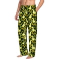 thumbnail image 6 of Daiia goose and hearts Pattern Men's Sleep Pant with Pockets and Drawstring,Pajama Pants-Large, 6 of 6