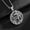 Silver, variant on Hip Hop Stainless Steel Anubis Effigy Pendant Necklace Gold Plated Jewelry-Gold