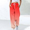 thumbnail image 3 of WMTBSRSW Baggy Sweatpants for Women Fashion Tie Dye High Waisted Wide Leg Petite Joggers with Pockets Comfy Active Workout Sweat Pants Trousers, 3 of 5