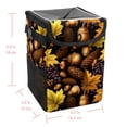 thumbnail image 5 of Thanksgiving Oak Foldable Car Trash Bin with Lid and Leak-Proof Mini Trash Can - Hanging Storage Bag for Car Garbage Can, 5 of 6