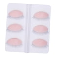 thumbnail image 3 of 6 piezas Práctica de pestañas Párpados Extensión de pestañas postizas Durable Suave Robusto Repuestos Eyealsh Salon Starter Maquillaje Párpados de , color 3 Sunnimix Párpados de reemplazo, 3 of 8