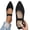 Black, variant on ZACPNCV Womens Plus Size Mesh Moccasins Round Toe Breathable Comfort Flat Casual Shoes