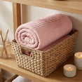 thumbnail image 7 of REGALWOVEN 1 Pack Cotton Waffle Bath Towels, Soft & Absorbent, Quick Dry and Lightweight Shower Towel for Gym, Travel, Beach, Pool, Spa Pink 55" x 28", 7 of 7