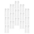 thumbnail image 3 of Perfume Sample Bottles Glass Transparent Travel Containers for Skincare Products 50Pcs, 3 of 9