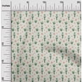 thumbnail image 2 of oneOone Viscose Jersey Light Green Fabric Cactus Sewing Material Print Fabric By The Yard 60 Inch Wide, 2 of 5