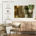 thumbnail image 4 of Elephant Stock Abstract Geometric Wall Art - Horizontal Canvas Wall Art - Living Room Wall Decor - Abstract Canvas - Gray And Brown Decor - 30" x 20", 4 of 4
