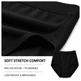 thumbnail image 3 of Women’s 5‑Pack High Waisted Briefs, Full Coverage Stretch Breathable Everyday Comfort, 3 of 8