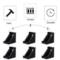 thumbnail image 3 of Mobutofu 10pcs Aluminum Profile Corner Bracket Thickened Design with Right-angle Connection for Construction, 3 of 8