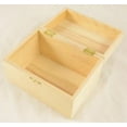thumbnail image 2 of 1 Pc, Large Wood Recipe Box 6.75 " X 4.75 " X 4.25 " Made W/Baltic Birch Plywood & Ready To Paint, Stain Or Decorate, 2 of 2