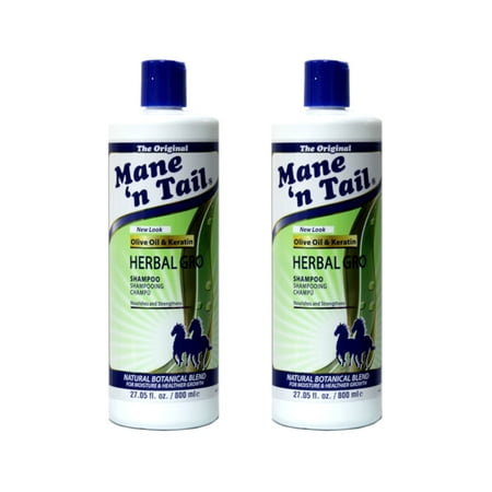 Mane N Tail Herbal Gro Shampoo, 27.05 oz, 2 Pack