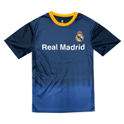 Icon Sports Real Madrid Navy/Gold Polyester Jersey, Adult S-XL