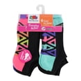 thumbnail image 3 of Fruit of the Loom Girls No Show Socks 6-Pack, Sizes S-L, 3 of 4
