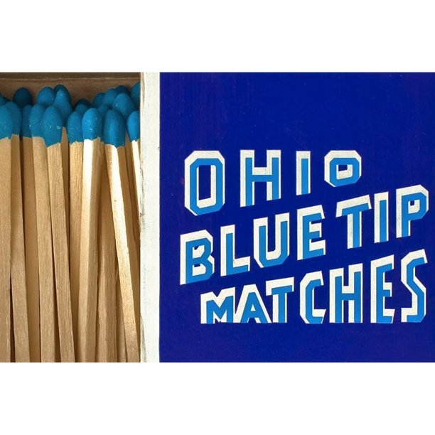 Ohio Blue Tip Matches 250CT Box by Hearthmark