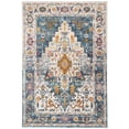 thumbnail image 2 of Safavieh Madison Blaire Floral Area Rug, Turquoise/Ivory, 5'3" x 7'6", 2 of 11