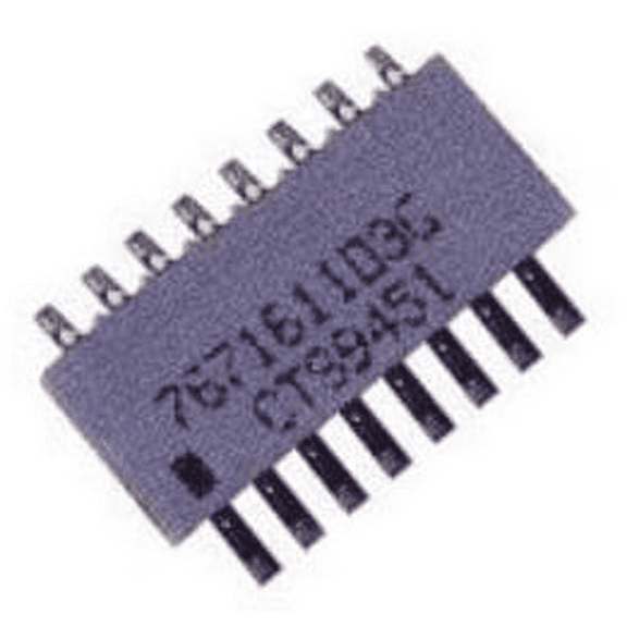767163101GP Resistor Networks  Arrays 100ohms 16Pin 2% Isolated
