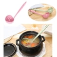 thumbnail image 4 of 2 in 1 Filter Colander Hot Pot Porridge Soup Long Handle Big Spoon Kitchen Tool, 4 of 7