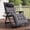 Dark Grey, variant on Betcozy Zero Gravity Chairs, 1 PCS Patio Folding Lawn Outdoor Lounge Gravity Camp Reclining Lounge Chair with Cup Holder Pillows for Poolside Backyard and Beach(Gray)