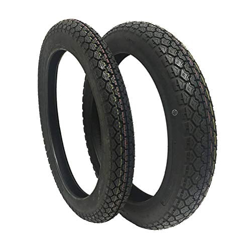 TIRE SET COMBO Front Tire 2.75-18 and Rear Tire 3.00-18 for Motorcycles 125cc 