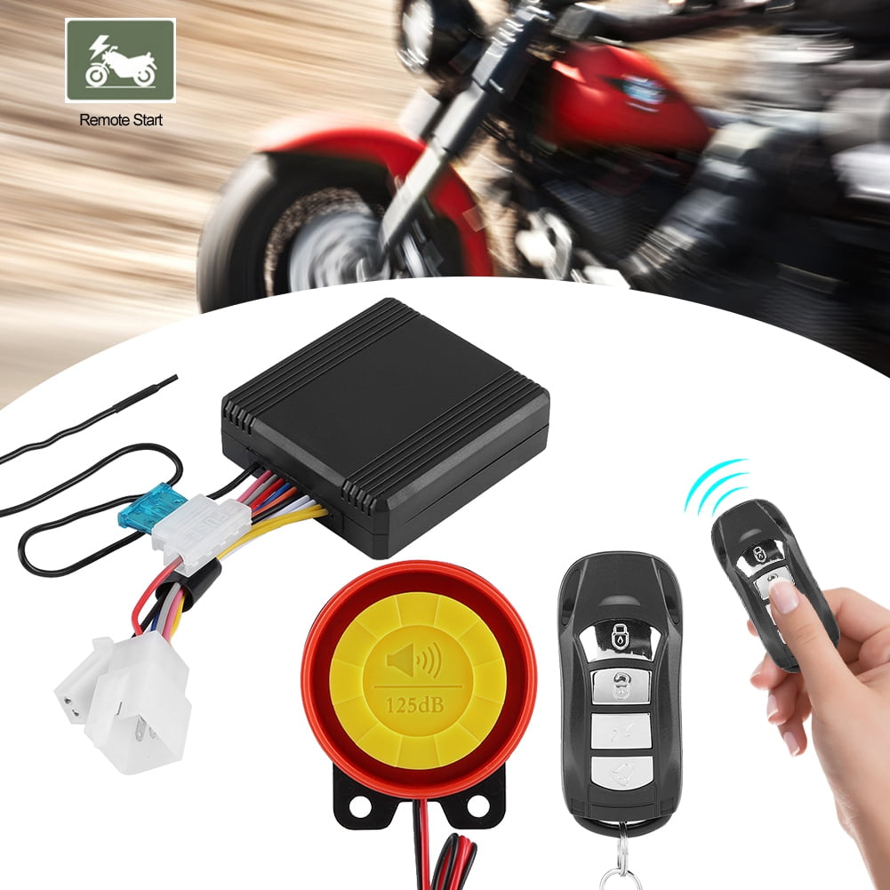 anti theft alarm for motorcycle