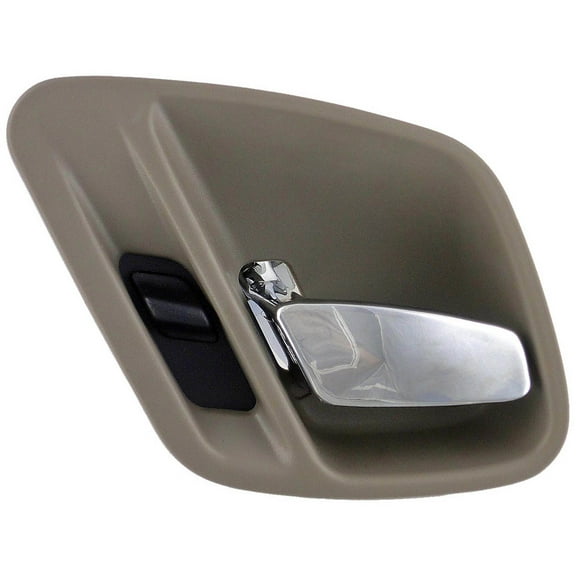 Dorman 81662 Interior Door Handle for Specific Jeep Models, Chrome Lever; Taupe Housing