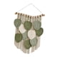 thumbnail image 5 of Tapiz colgante de pared con hojas bohemias, decoración de pared de macramé, regalo hecho a mano, decoración tejida a mano, 5 of 9