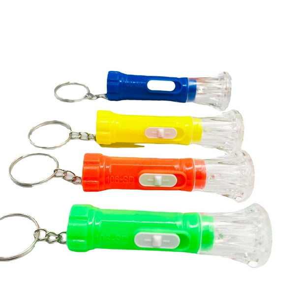 Mini linterna Antorcha Juego de 24 Diseño portátil antideslizante para niños y adultos