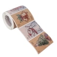 thumbnail image 1 of Christmas Sticker,Christmas Sticker 6 Designs Gift Wrap Sticker Sticker Rapid Response, 1 of 14