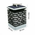 thumbnail image 4 of Shanna 75 LED Solar Light Dancing Flame Lantern Lamp Hanging, Auto Sensor Waterproof Outdoor for Courtyard Garden Corridor Grass, Warm White, 6 packs, 4 of 7