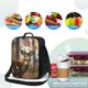 thumbnail image 4 of Disketp American Wildlife Deer Forest Bolsa Térmica Estampada para Almuerzo, Lonchera para Hombres y Mujeres Adultos, 4 of 7